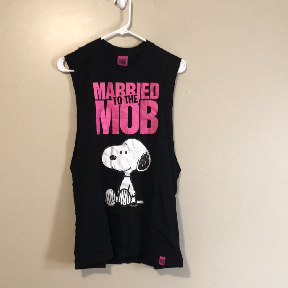 Married To The Mob Snoopy shirt